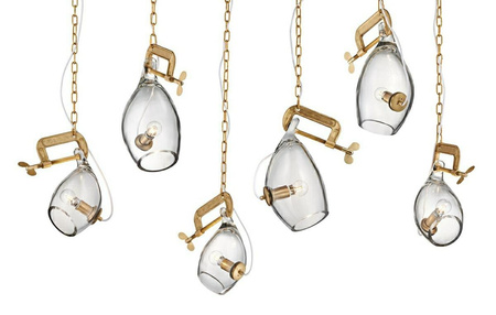 MOOSEE lampa wisząca VICE mosiądz