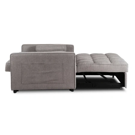 Fotel Rozkładany CORRA Szary