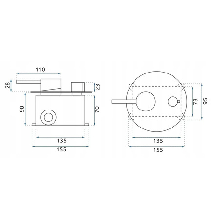ZESTAW NATR PODTYNKOWY LUNGO GRIP ZŁOTY SZCZ + BOX