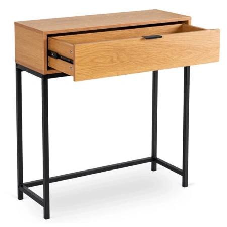 Toaletka PETRA Dąb/Czarna