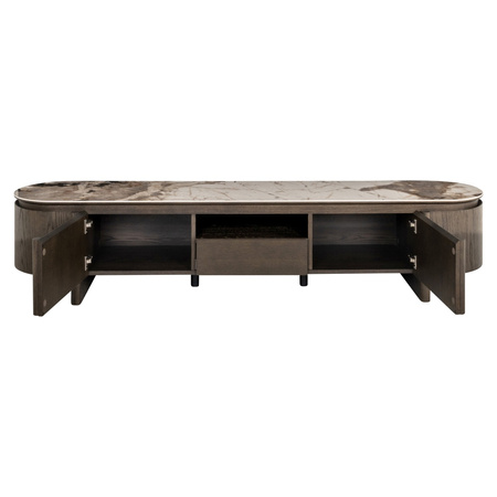 RICHMOND szafka RTV LANGFORD brązowa