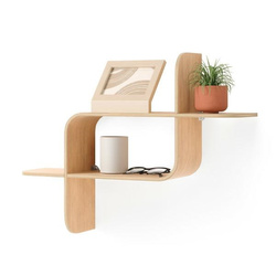 UMBRA półka ścienna MONTAGE brązowa