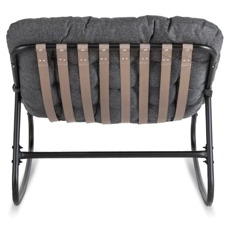 Fotel Bujany AURORA Szary