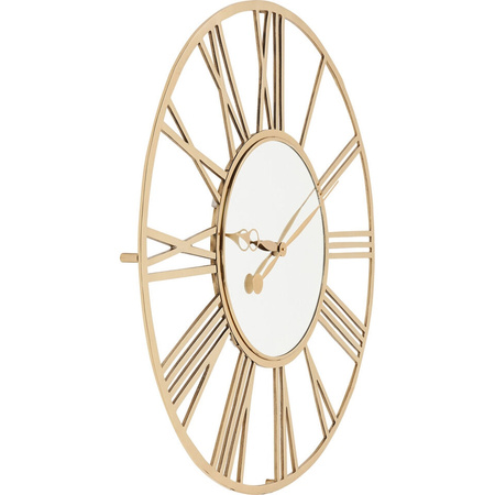 KARE zegar GIANT 120 złoty