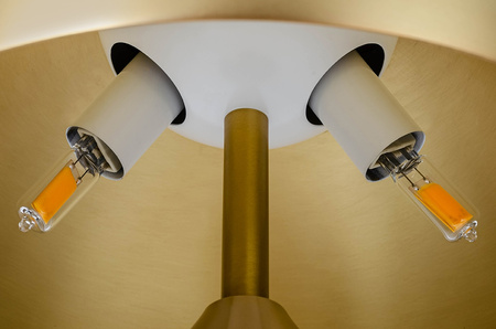 MOOSEE lampa biurkowa FUNGO złota