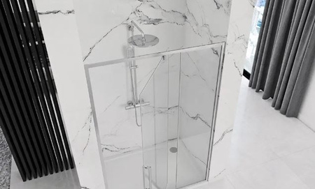 DRZWI PRYSZNICOWE RAPID SWING CHROM 120