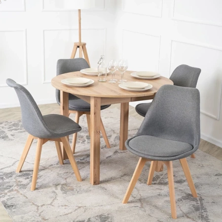 Krzesło NEVEL Szare