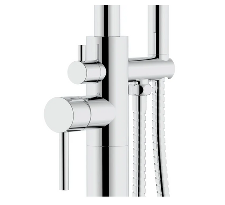 BATERIA WANNOWA PODŁOGOWA ARAS CHROM