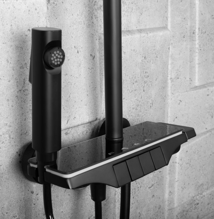 ZESTAW NATRYSKOWY SAVIO LED CZARNY