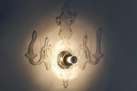 MOOSEE lampa ścienna ICE 3D               transparentna