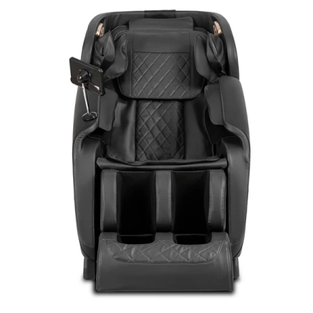 Fotel Masujący VX MAX Czarny Ekoskóra