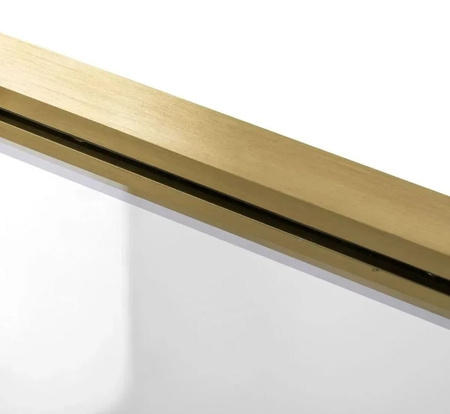 DRZWI PRYSZNICOWE ATLAS BRUSH GOLD 100 L