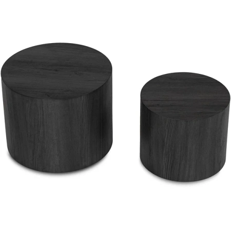 Zestaw Stolików LEILA Czarny