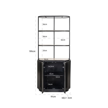 RICHMOND regał HAMPTON