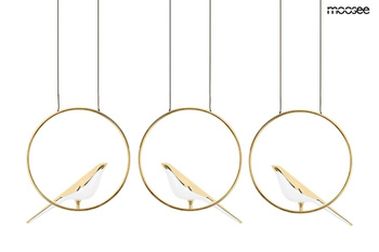 MOOSEE lampa wisząca BIRD LINE złota