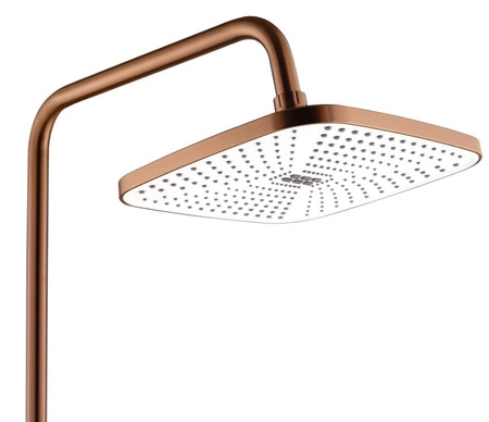 ZESTAW NATRYSKOWY MY1902-78RGG STORM MIEDŹ SZCZOTK