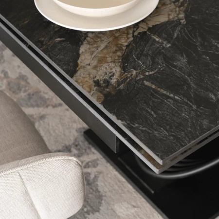 Stół IBIZA 160-240 cm Czarny