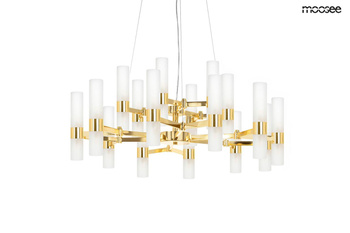 MOOSEE lampa wisząca TUBS 18 złota
