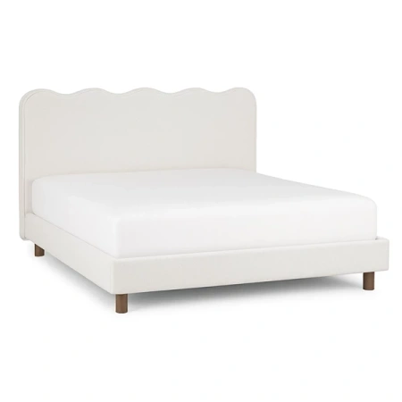 Łóżko 160x200 IZMIR Boucle Kremowe