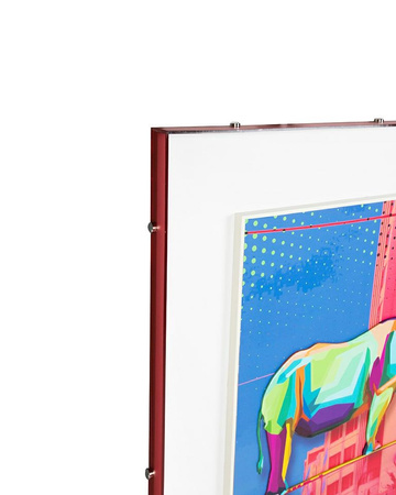 Obraz RHINO IN THE CITY 88x110 cm