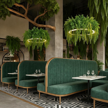 MOOSEE lampa wisząca GARDENS 70 czarna