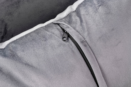 Fotel CHLOE VELVET ciemny szary - metal,  welur