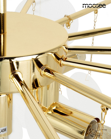 MOOSEE lampa wisząca SUONO 60 złota