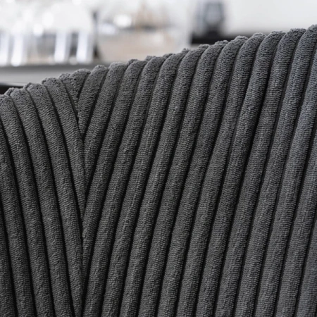 Krzesło TINKA Czarne Sztruksowe