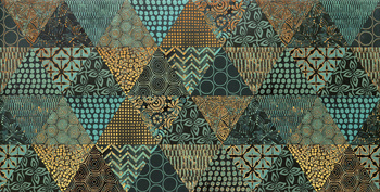 Tubądzin Domino Margot Green Geo Dekor 30,8x60,8