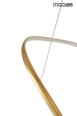 MOOSEE lampa wisząca WAVES 80 złota