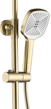 ZESTAW NATRYSKOWY MY1902-77GG STORM ZŁOTY SZCZOTKO