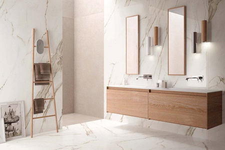 Flaviker Supreme Golden Calacatta Lux Lappato Rect. 59,6x119,4