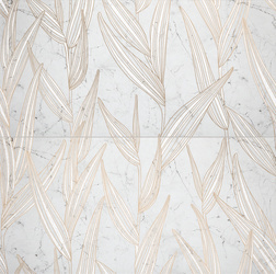 Tubądzin Domino Lily Leaves Dekor 2-elementowy 59,8x59,8