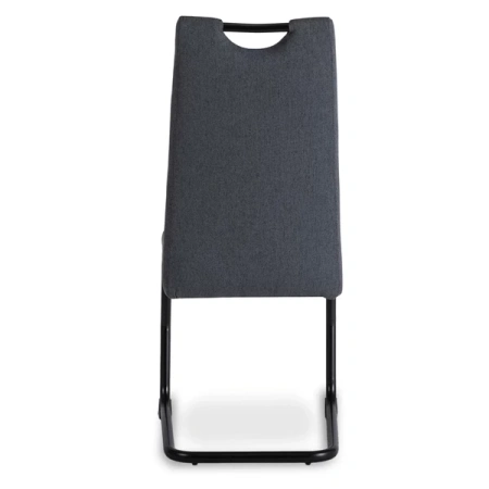 Krzesło LOPEZ Ciemnoszare/Czarne