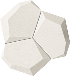 Tubądzin Domino Velo Bianco Mozaika 19x21