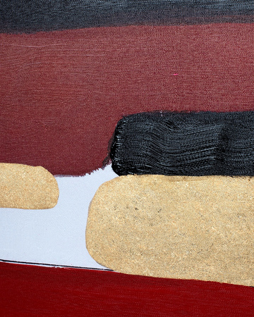 KARE obraz ABSTRACT SHAPES PINK  73x143 cm