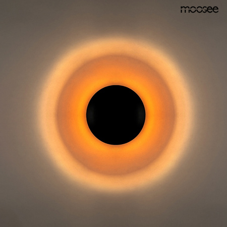 MOOSEE lampa ścienna ECLISE  złota / czarna