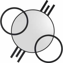 KARE lustro ścienne TRIPLE CIRCLE         124x119 cm
