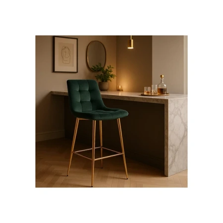 Hoker ARIEL Zielony Welurowy