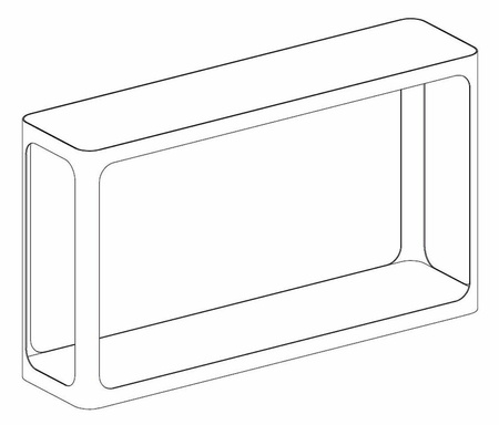 RICHMOND konsola CLARIDGE beżowa