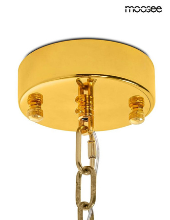MOOSEE lampa wisząca IMPERO złota