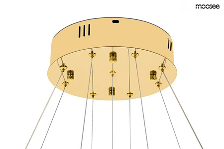 MOOSEE lampa wisząca WAVE 160A złota