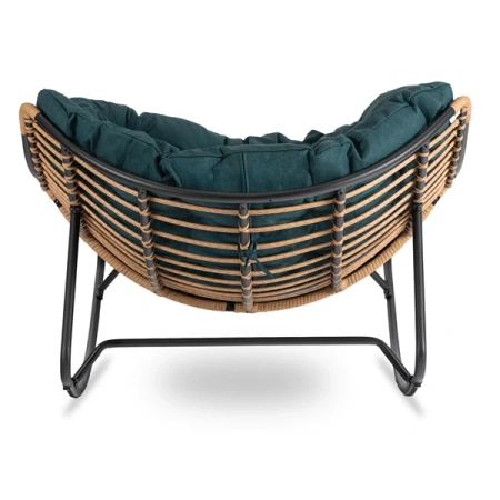 Fotel Bujany ELTON Zielony