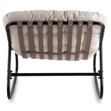 Fotel Bujany AURORA Beżowy