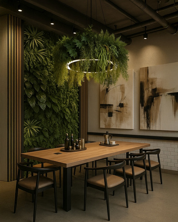 MOOSEE lampa wisząca GARDENS 90 czarna