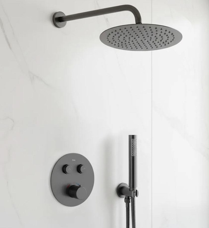 ZESTAW NATRYSKOWY PODTYNKOWY LUNGO TYTAN TERMOSTAT