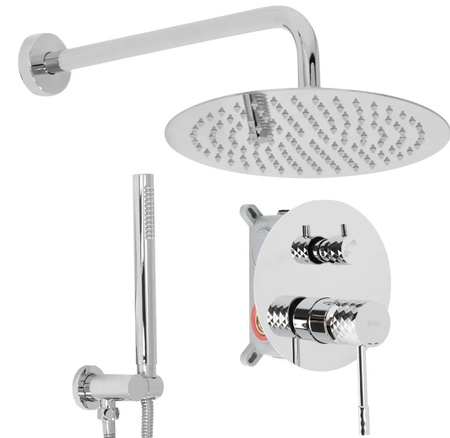 ZESTAW NATRYSKOWY PODTY LUNGO DIAMOND CHROM + BOX