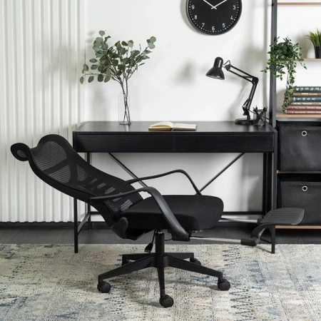 Fotel Obrotowy ACTON Czarny