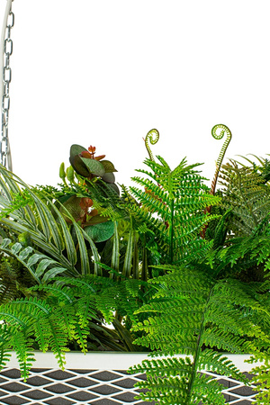 MOOSEE lampa wisząca / kwietnik SEMIRA    100 INDUSTRIAL biała