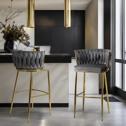 Hoker FLORES 2 Szary Welurowy